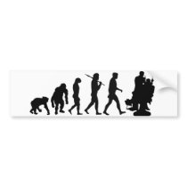 Barber hairdresser hair stylist bumper sticker