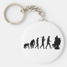 Barber hairdresser hair stylist key chains