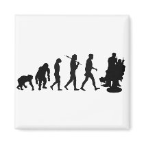 Barber hairdresser hair stylist refrigerator magnet