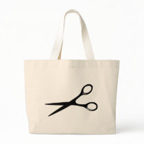 barber hairdresser scissors black canvas bag