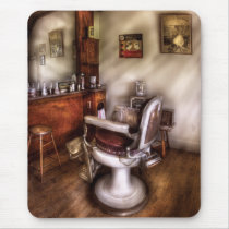 Barber - In The Barber Shop Mouse Mat