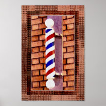 Barber / Men's Hair Stylist  Poster Print