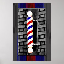 Barber / Men's Hair Stylist  Poster Print