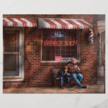 Barber - Metuchen, NJ - Waiting for Mike Full Color Flyer