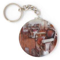 Barber - Please have a seat Keychain