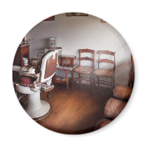 Barber - Ready for an Audience Refrigerator Magnet