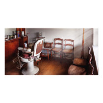 Barber - Ready for an Audience Personalized Photo Card
