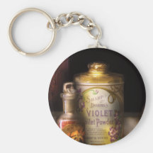 Barber -  Sharp & Dohme's Violet Toilet Powder Keychain