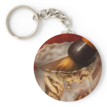 Barber - Shaving - The beauty of barbering Keychain