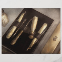 Barber - Shaving - The shaving kit Personalized Flyer