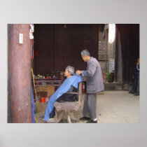 barber shop china poster FROM 14.95