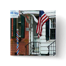 Barber Shop Entrance Pin
