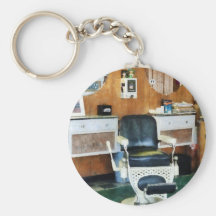 Barber Shop One Chair Key Chains