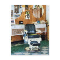 Barber Shop One Chair Postcards