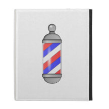 Barber Shop Pole iPad Folio Case