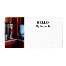 Barber Supplies Custom Shipping Label