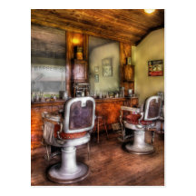 Barber - The Barber Shop II Postcard