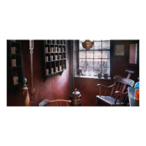 Barber - The country barber Customized Photo Card