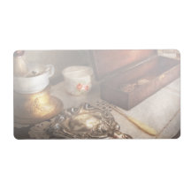 Barber - The morning ritual Personalized Shipping Label
