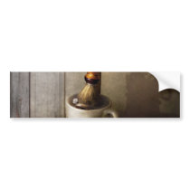 Barber - The morning shave Bumper Stickers