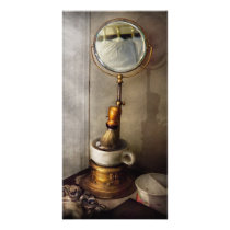 Barber - The morning shave Photo Card Template
