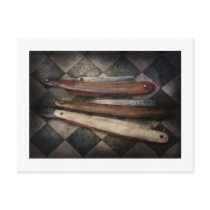 Barber - The Razor Post Cards