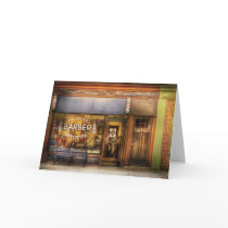 Barber - Towne Barber Shop Greeting Card