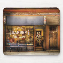 Barber - Towne Barber Shop Mouse Mats