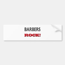 Barbers Rock Bumper Sticker