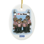 Barbershop Quartet Ornament