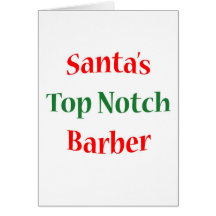BarberTop Notch Greeting Cards