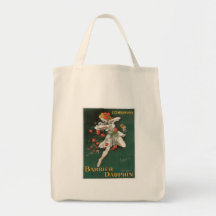 Barbier Dauphin Conserves Vintage Food Ad Art Canvas Bag