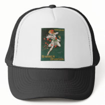 Barbier Dauphin Conserves Vintage Food Ad Art Trucker Hat