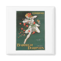 Barbier Dauphin Conserves Vintage Food Ad Art Magnets
