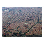 Barcelona Aerial Postcard