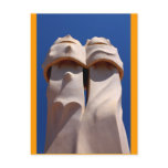 Barcelona, Antoni Gaudi's Chimney Tops Post Cards