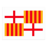 Barcelona Flag Post Cards