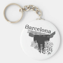 Barcelona Keychains