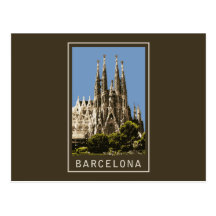 Barcelona Sagrada Familia Post Card