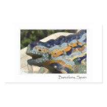 Barcelona Spain Park Guell Tourist Destination
