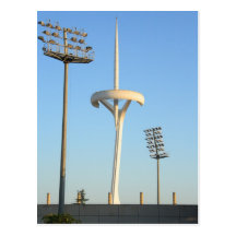 Barcelona TV tower Postcards