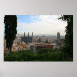 Barcelona Views Poster