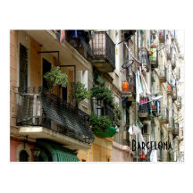 Barceloneta Carte Postale