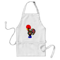 Barcelos Galo do Portugal por os portugueses Aprons