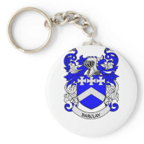BARCLAY Family Crest Key Chain