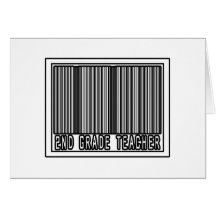 Barcode 2nd Grade Teacher Card