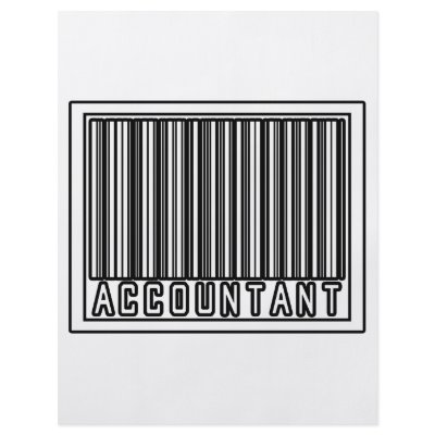 Barcode Accountant by accountantshirts
