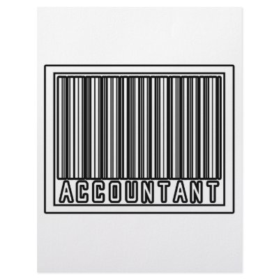 Barcode Accountant by accountantshirts