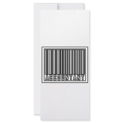 Barcode Accountant by accountantshirts