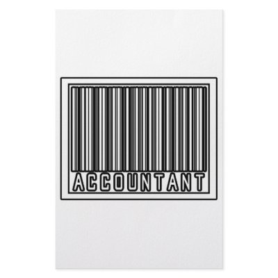 Barcode Accountant by accountantshirts